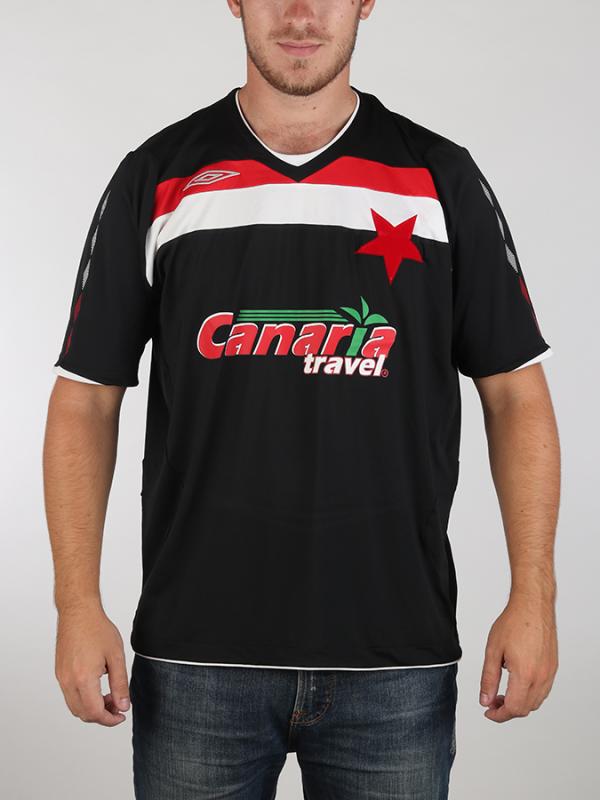 Tričko Umbro SLAVIA s/s black Černá