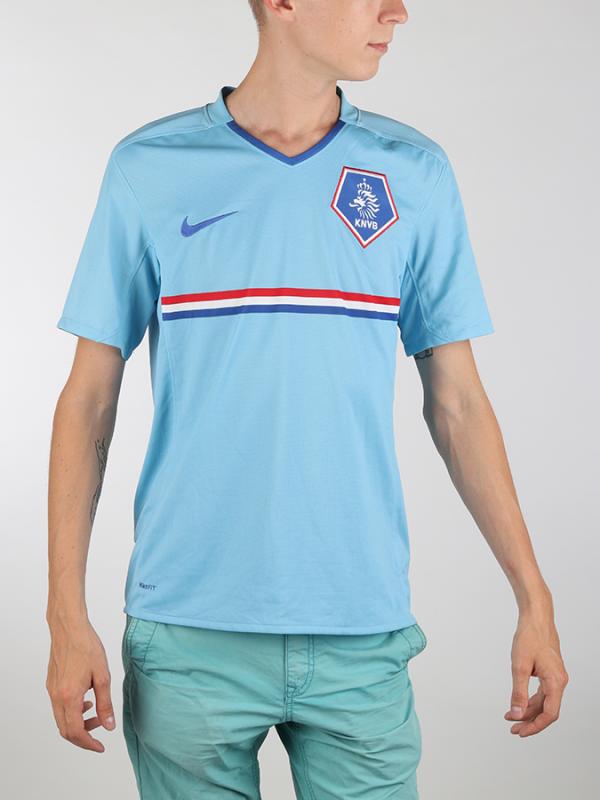 Tričko Nike DUTCH NAT SS AWAY JERSEY Modrá