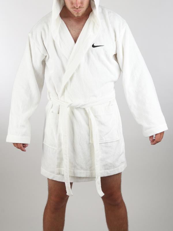 Župan Nike SHORT POOL ROBE Bílá