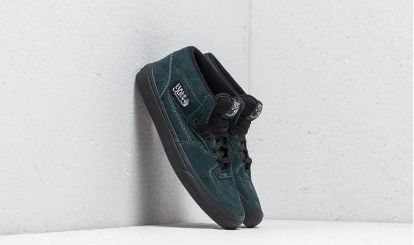 Vans Half Cab (Black Outsole) Darkest Spruce/ Black