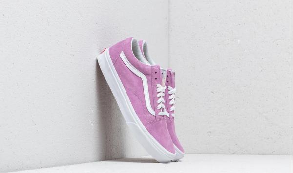 Vans Old Skool (Pig Suede) Violet/ True White
