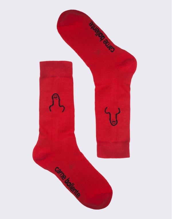 Carne Bollente Big Dick Big Feet Red 36-41