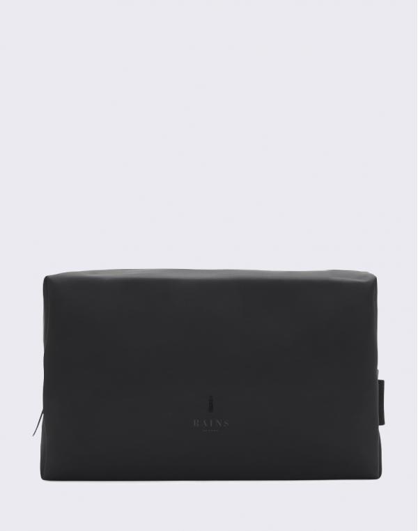 Rains Wash Bag Large 01 Black