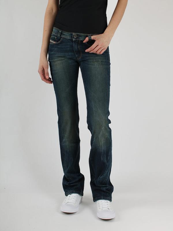 Džíny Diesel SOOZY L.34 PANTALONI Modrá
