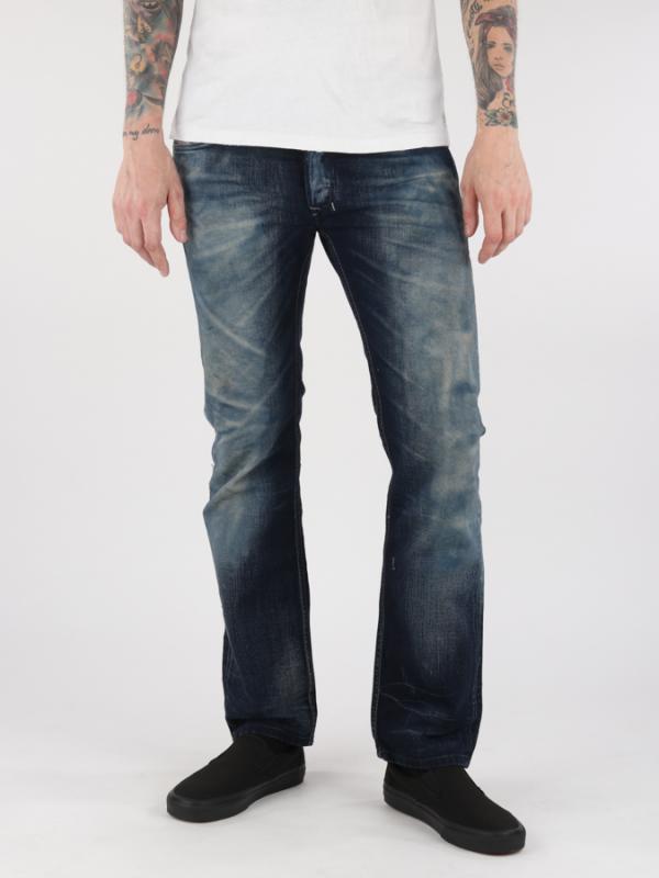 Džíny Diesel SAFADO L.30 PANTALONI Modrá
