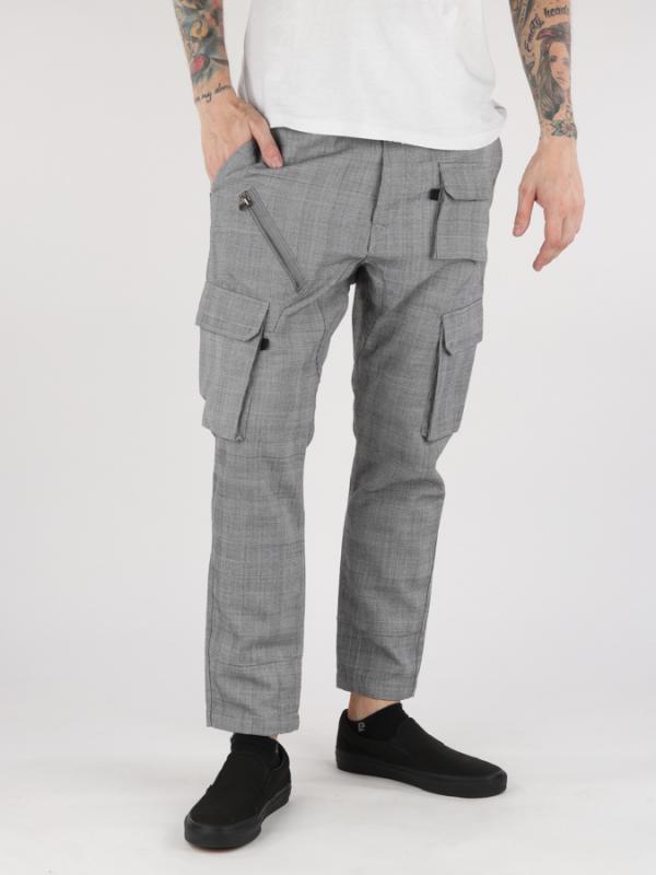 Kalhoty Diesel PACOR PANTALONI Šedá