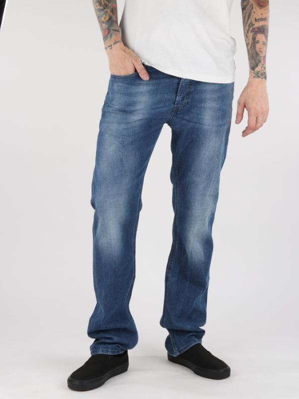 Džíny Diesel LARKEE-RELAXED L.32 PANTALONI Modrá