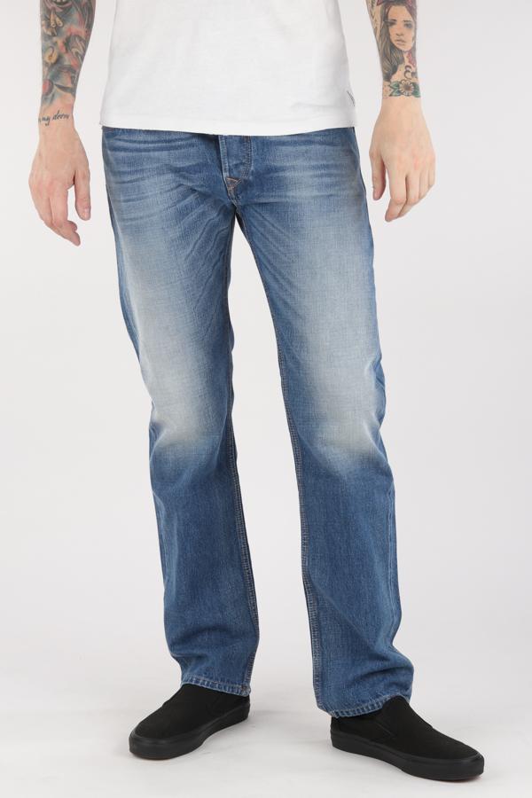 Džíny Diesel WAYKEE L.32 PANTALONI Modrá