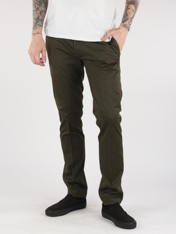 Kalhoty Diesel CHI-TIGHT-E PANTALONI Zelená