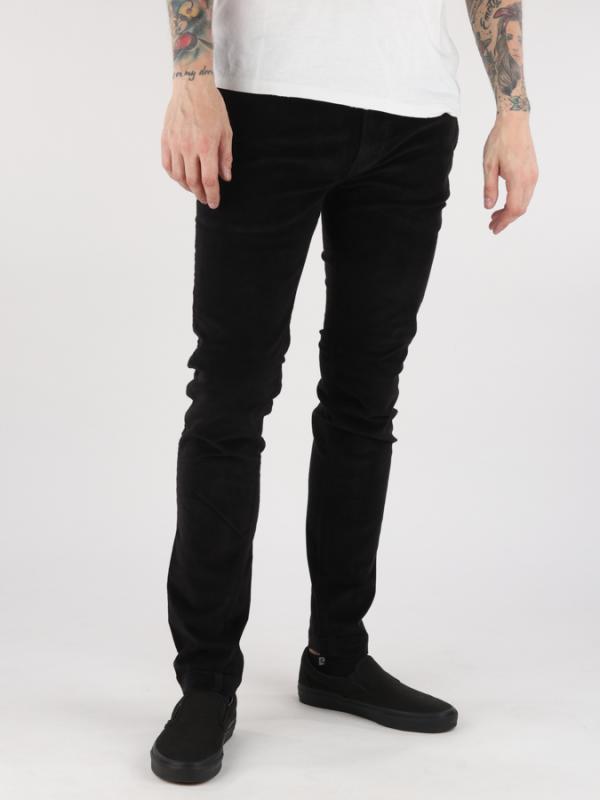 Kalhoty Diesel CHI-SHAPED PANTALONI Černá