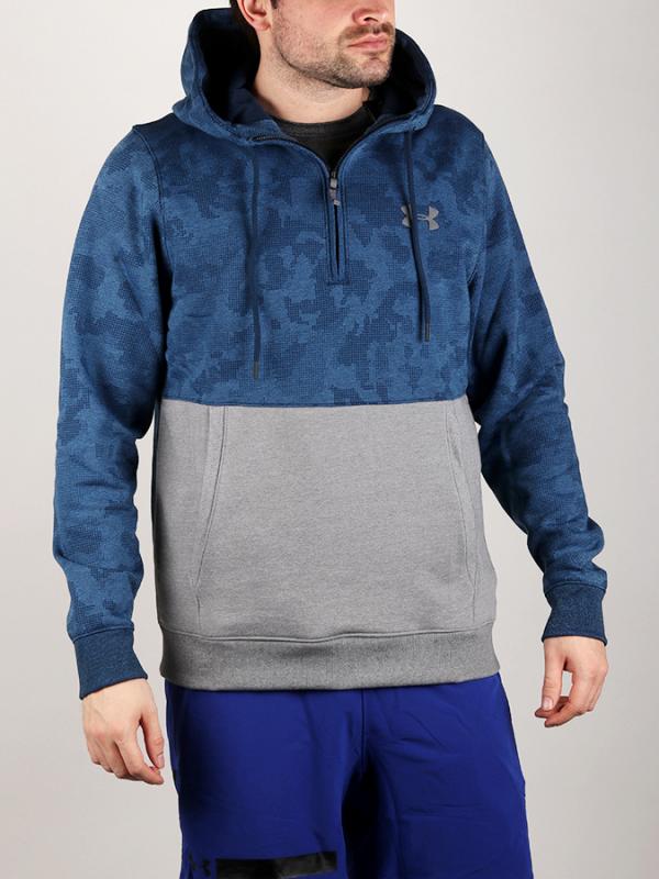 Mikina Under Armour Threadborne 1/2 Zip Hoodie Barevná