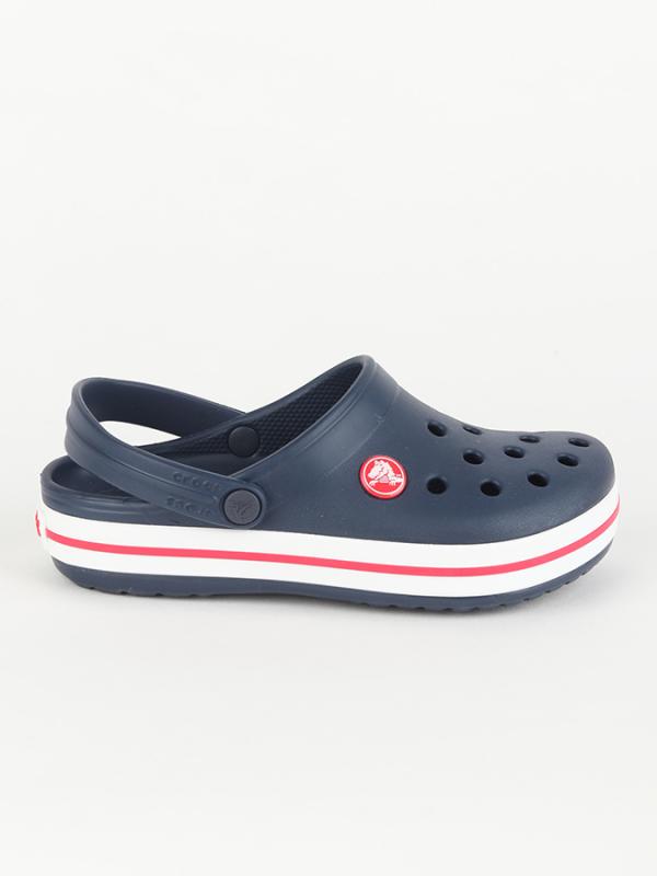 Pantofle Crocs Crocband Clog K - Navy/Red Modrá
