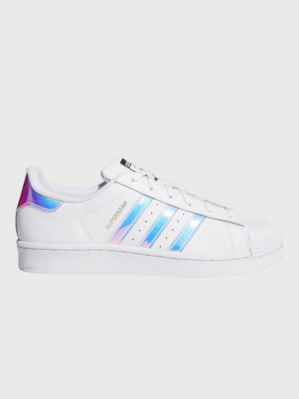 Boty adidas Originals Superstar J Bílá