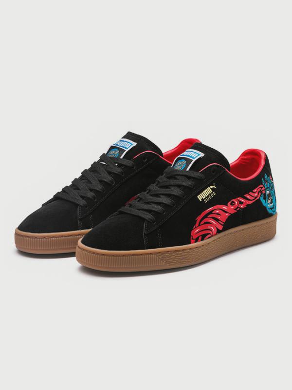 Boty Puma Suede Classic x Santa Cruz Černá