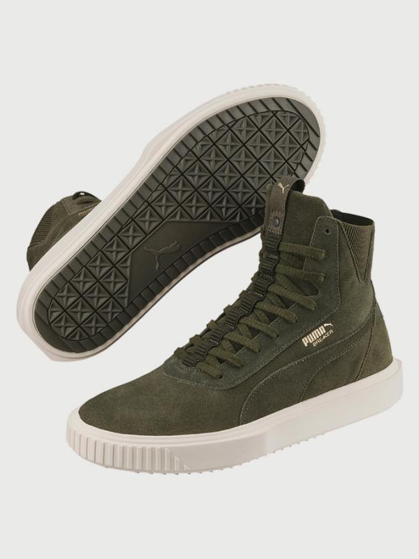 Boty Puma Breaker Hi Zelená