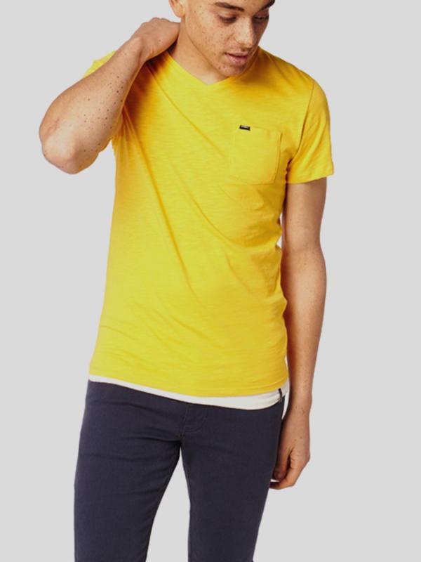 Tričko O´Neill LM JACKS BASE V-NECK T-SHIRT Žlutá