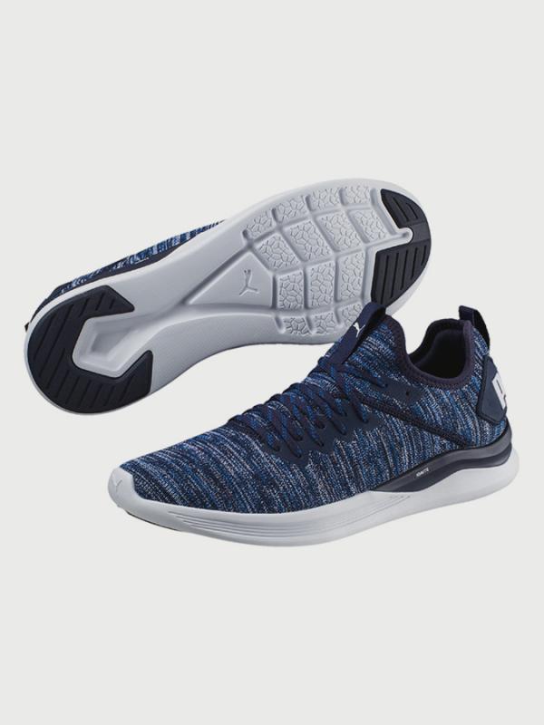 Boty Puma IGNITE Flash evoKNIT Modrá