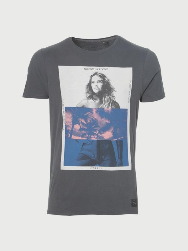 Tričko O´Neill Lm Optical Illusion T-Shirt Šedá