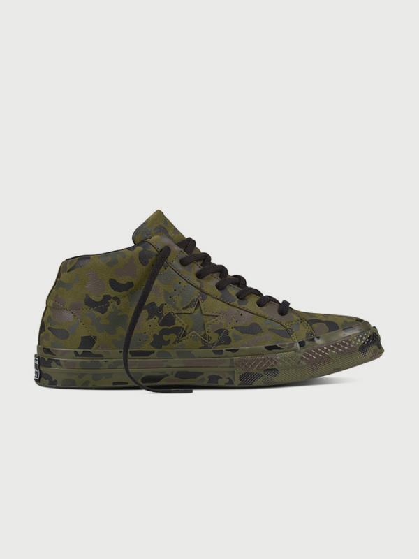 Boty Converse One Star MID Zelená