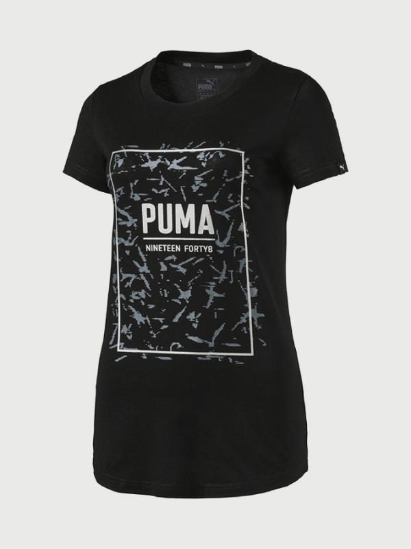 Tričko Puma FUSION Graphic Tee Černá