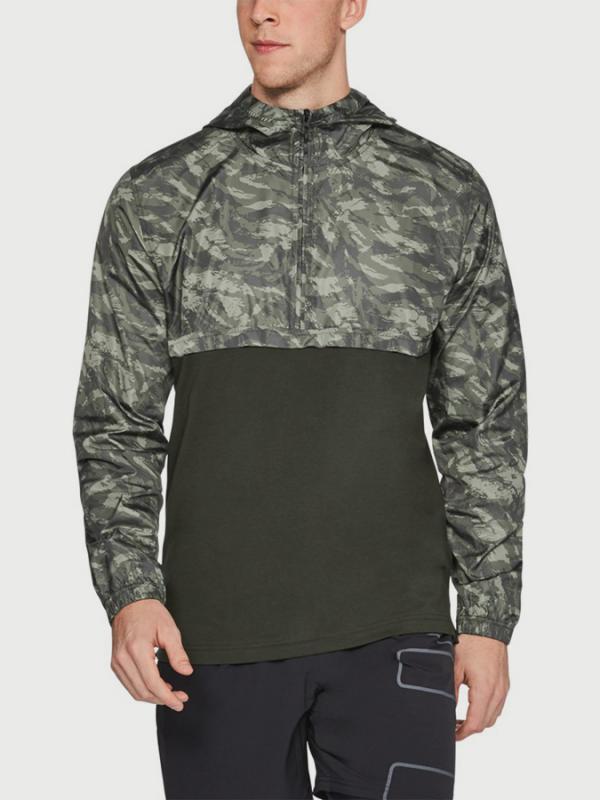 Bunda Under Armour Wind Anorak Zelená