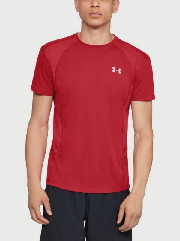 Tričko Under Armour Threadborne Swyft SS Tee Červená