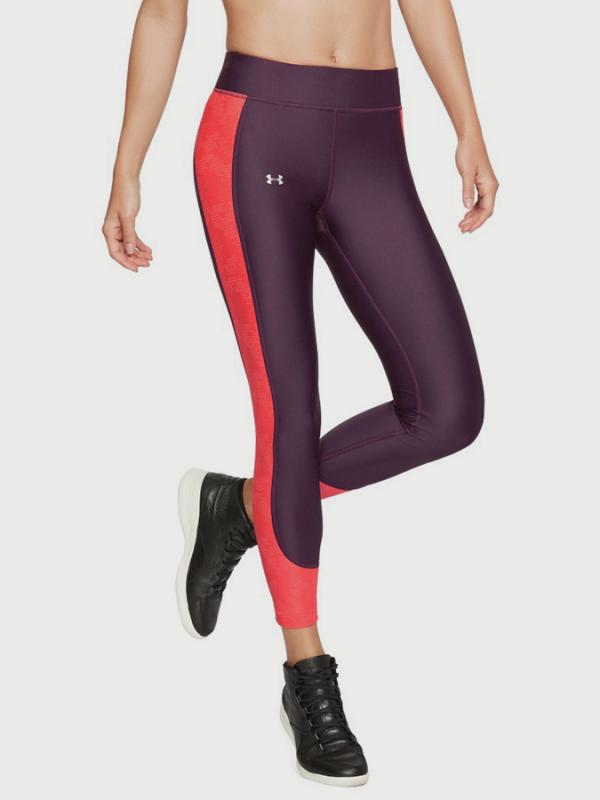 Kompresní legíny Under Armour Ankle Crop Q2 Fialová
