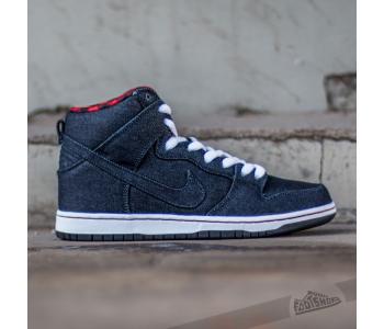 Nike Dunk High Premium SB Dark Obsidian/  Dark Obsidian- White