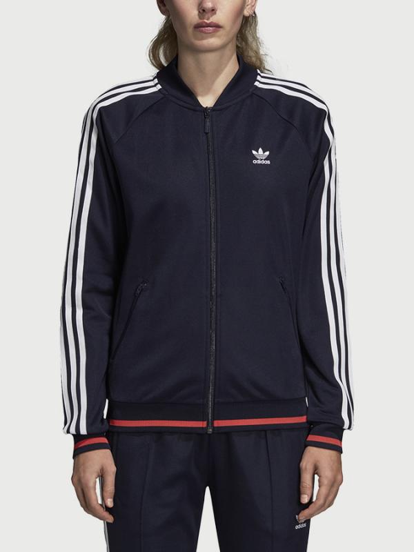 Mikina adidas Originals Ai SSS Tracktop Modrá
