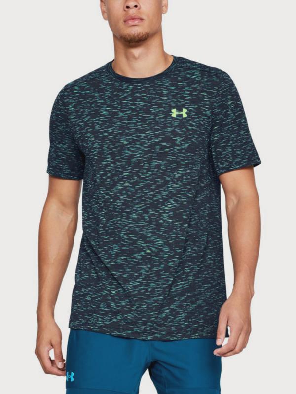 Tričko Under Armour Threadborne SeamleSS SS Modrá