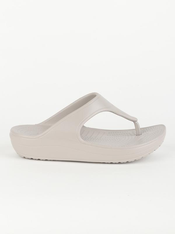 Žabky Crocs Women’s Sloane Platform Flip Šedá