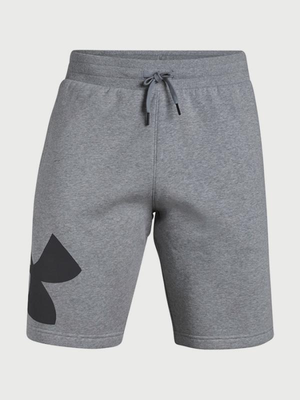 Kraťasy Under Armour Rival Fleece Logo Sweatshort Šedá