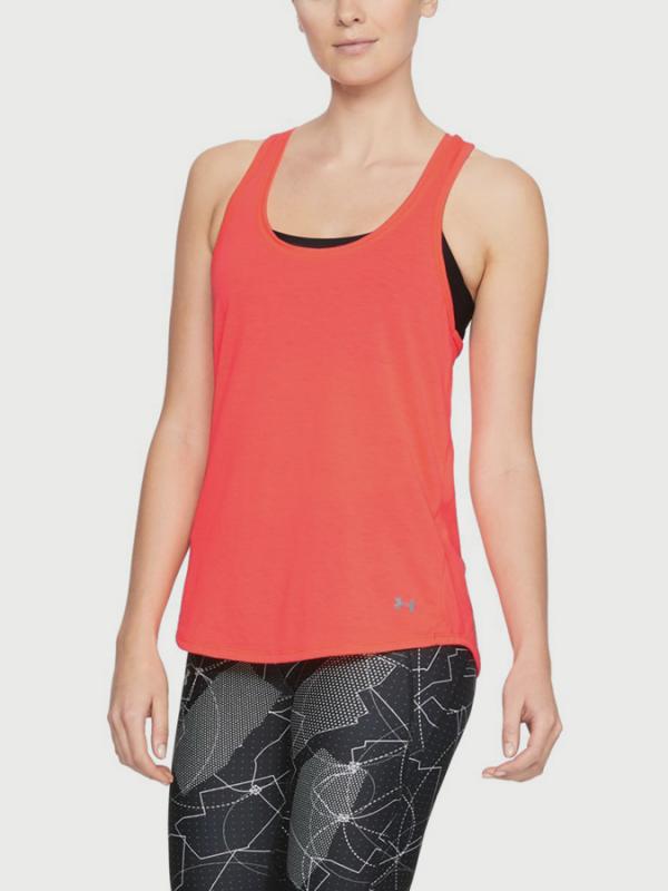 Tílko Under Armour Threadborne Streaker Tank Oranžová