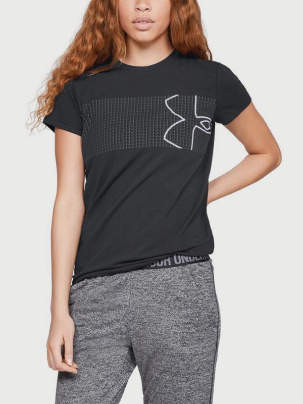 Tričko Under Armour Graphic Classic Crew Chest Logo Černá