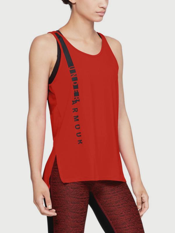 Tílko Under Armour HG Scoop Graphic Červená