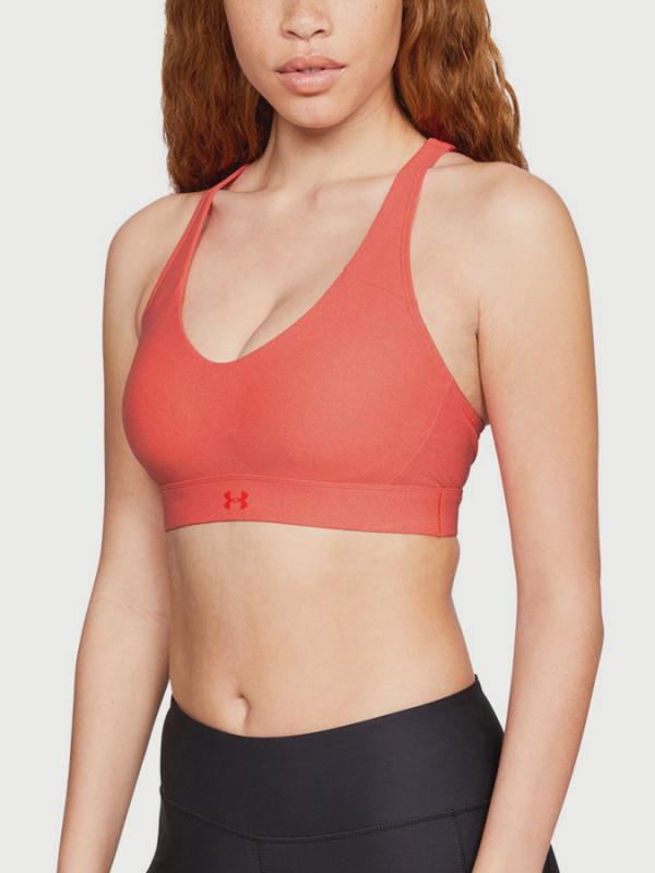 Podprsenka Under Armour Vanish Heather Oranžová