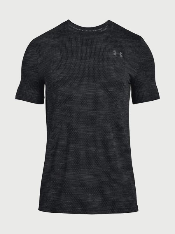 Tričko Under Armour Vanish Seamless SS Camo Nov Černá