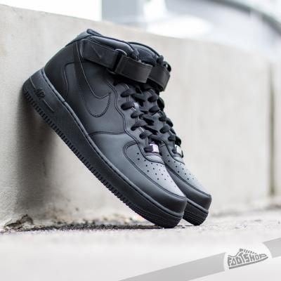 Nike Wmns Air Force 1 Mid ´07 LE Black/ Black