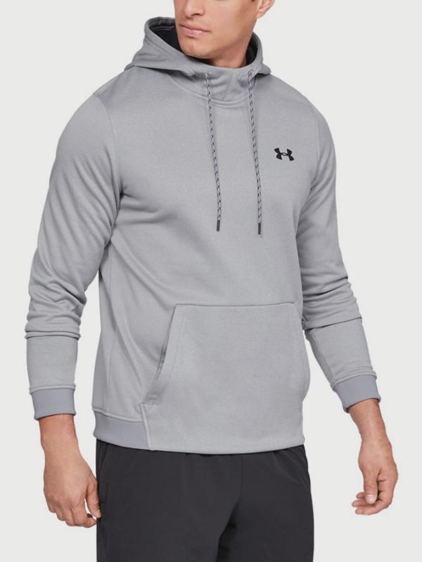 Mikina Under Armour Fleece Po Hoodie Šedá
