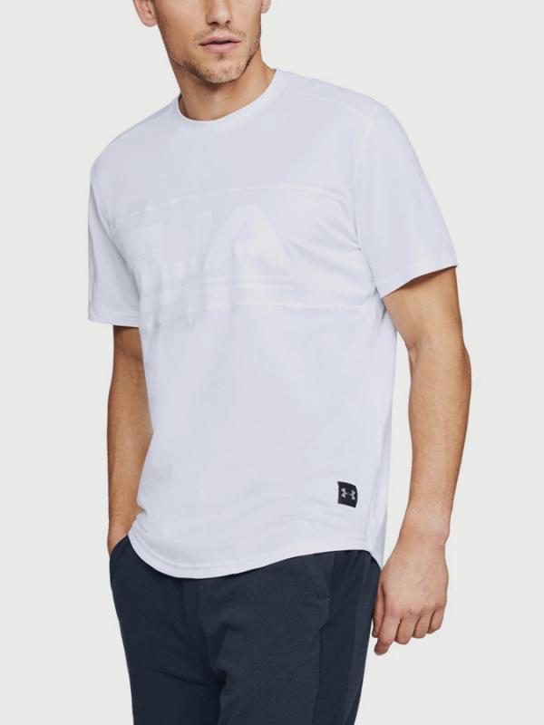 Tričko Under Armour Unstoppable Graphic Mesh Ss T Bílá