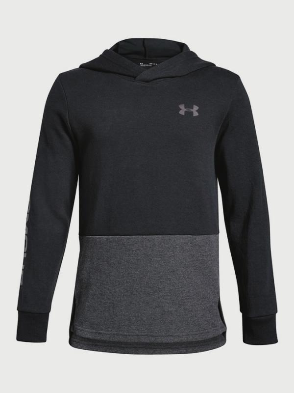 Mikina Under Armour Unstoppable Double Knit Hoody Černá