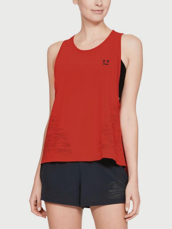 Tílko Under Armour Perpetl Woven Tank Červená