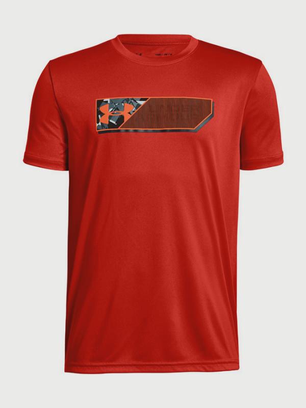 Tričko Under Armour Lenticular Duo Logo SS Tee Červená