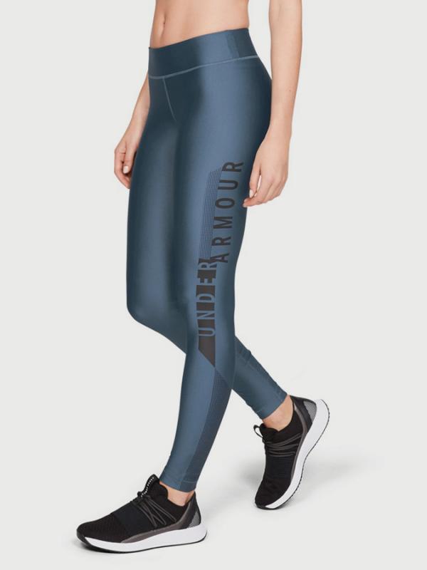 Kompresní legíny Under Armour HG Graphic Legging Modrá
