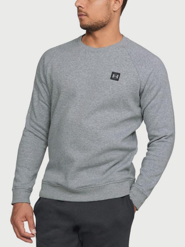 Mikina Under Armour Rival Fleece Crew Šedá