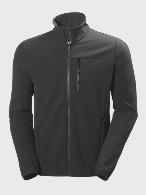 Bunda Helly Hansen Crew Softshell Jacket Šedá