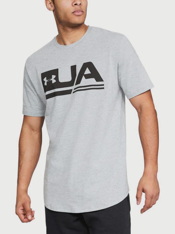 Tričko Under Armour Sportstyle SS Šedá