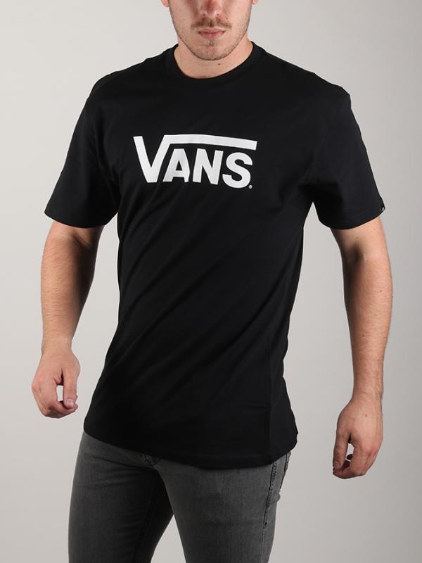 Tričko Vans Mn Classic Black/White Černá