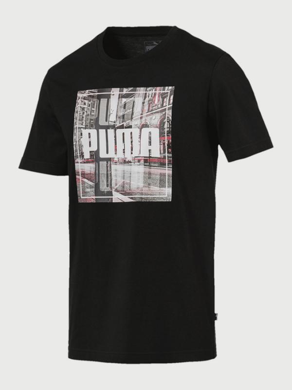 Tričko Puma Photo StreetTee Černá