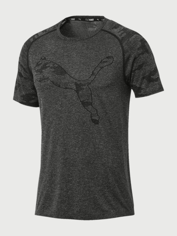 Tričko Puma Tec Sports evo KNIT Seamless Tee Černá